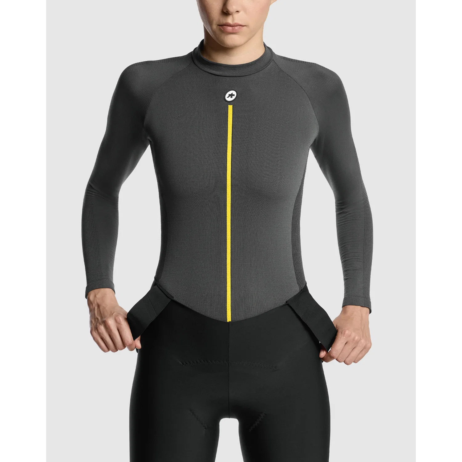 ASSOS SPRING FALL P1 Bielizna damska z długim rękawem Szary - Image 9