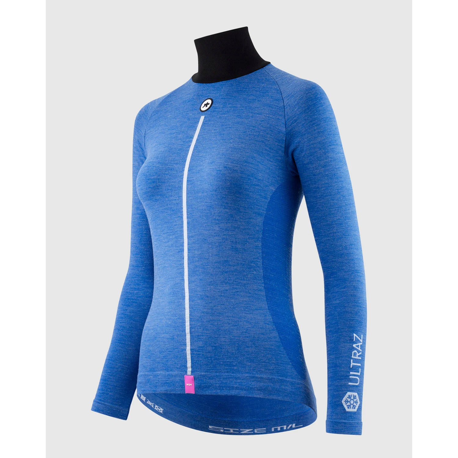 ASSOS ULTRAZ WINTER SKIN P1 Bielizna z długim rękawem dla kobiet Calypso Blu - Image 3