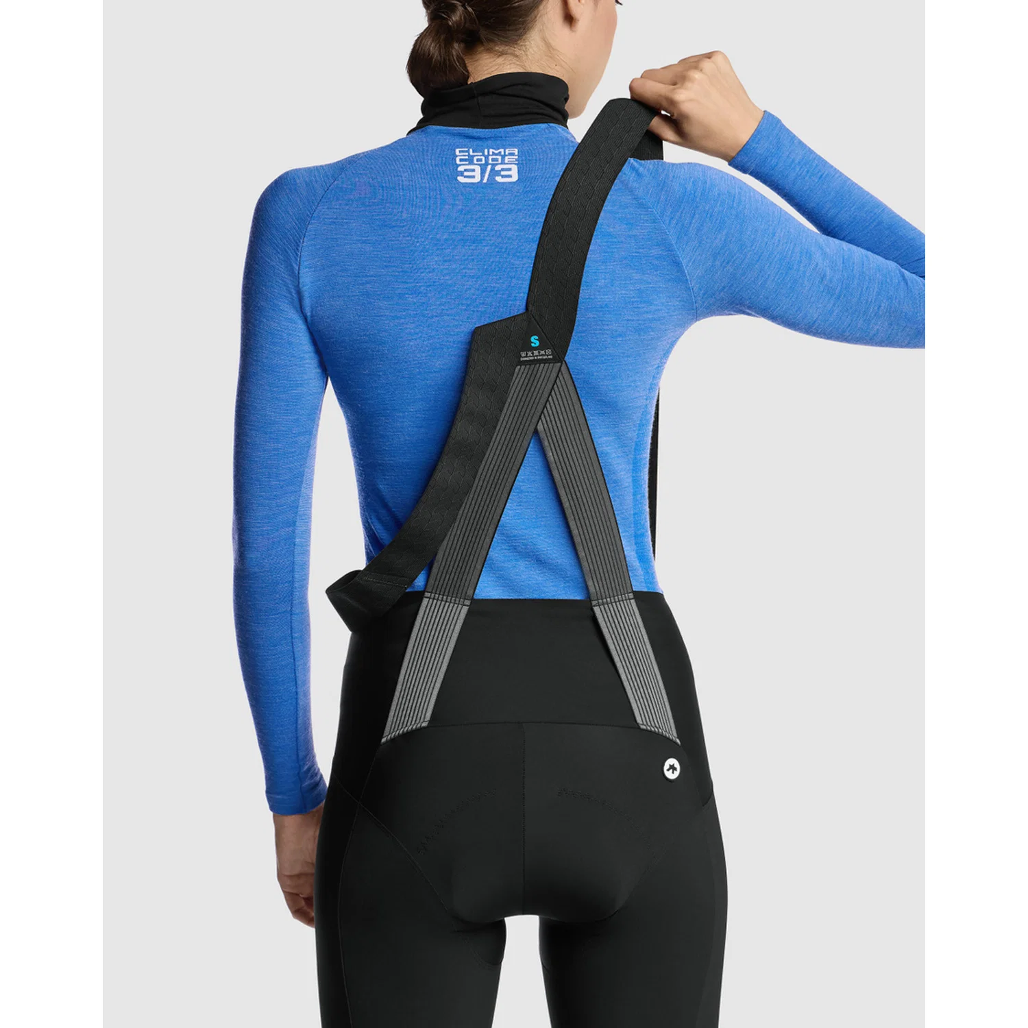 ASSOS ULTRAZ WINTER SKIN P1 Bielizna z długim rękawem dla kobiet Calypso Blu - Image 5