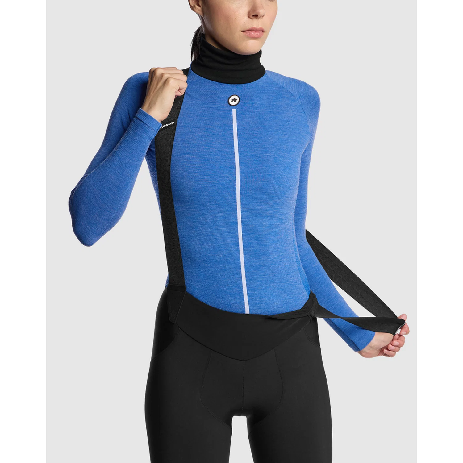 ASSOS ULTRAZ WINTER SKIN P1 Bielizna z długim rękawem dla kobiet Calypso Blu - Image 6