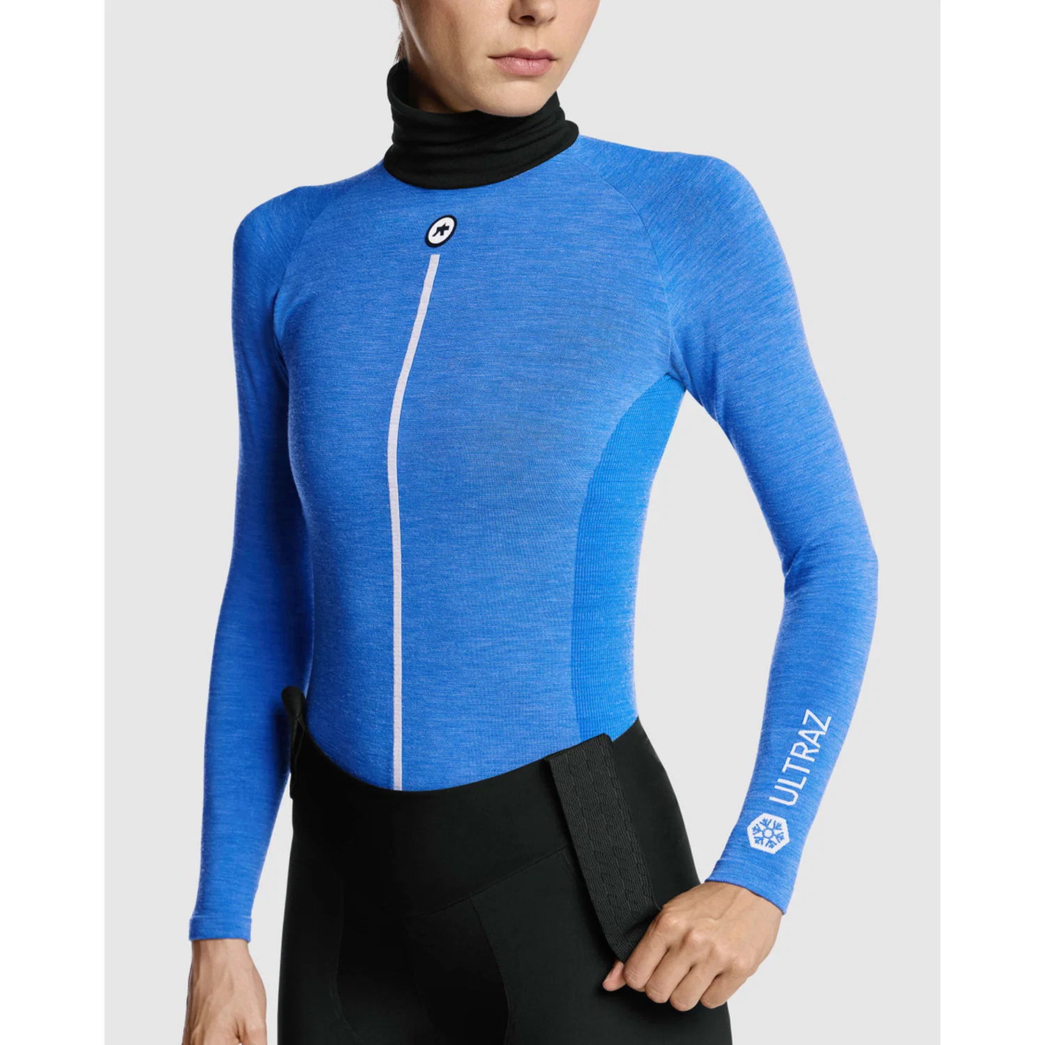 ASSOS ULTRAZ WINTER SKIN P1 Bielizna z długim rękawem dla kobiet Calypso Blu - Image 7
