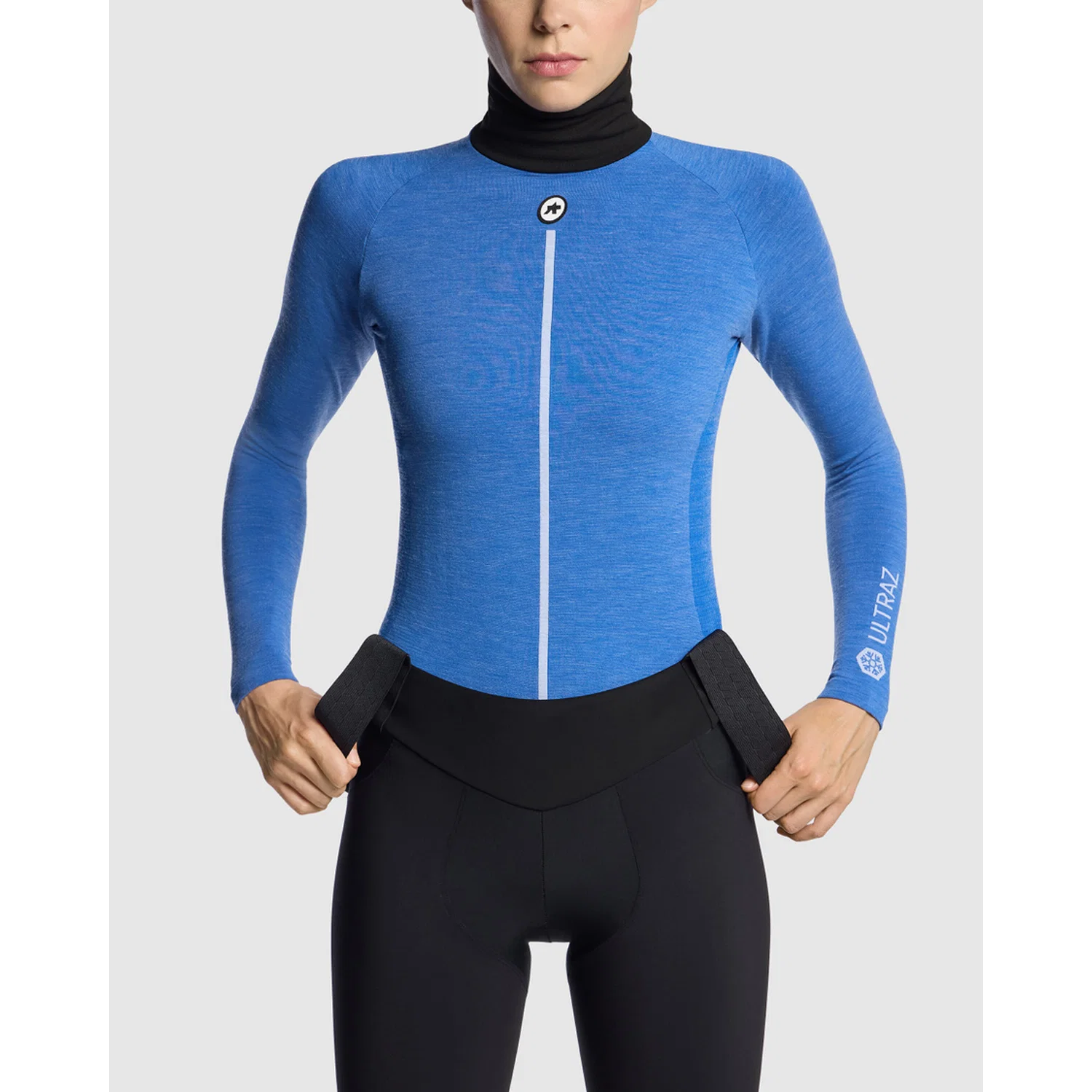 ASSOS ULTRAZ WINTER SKIN P1 Bielizna z długim rękawem dla kobiet Calypso Blu - Image 8