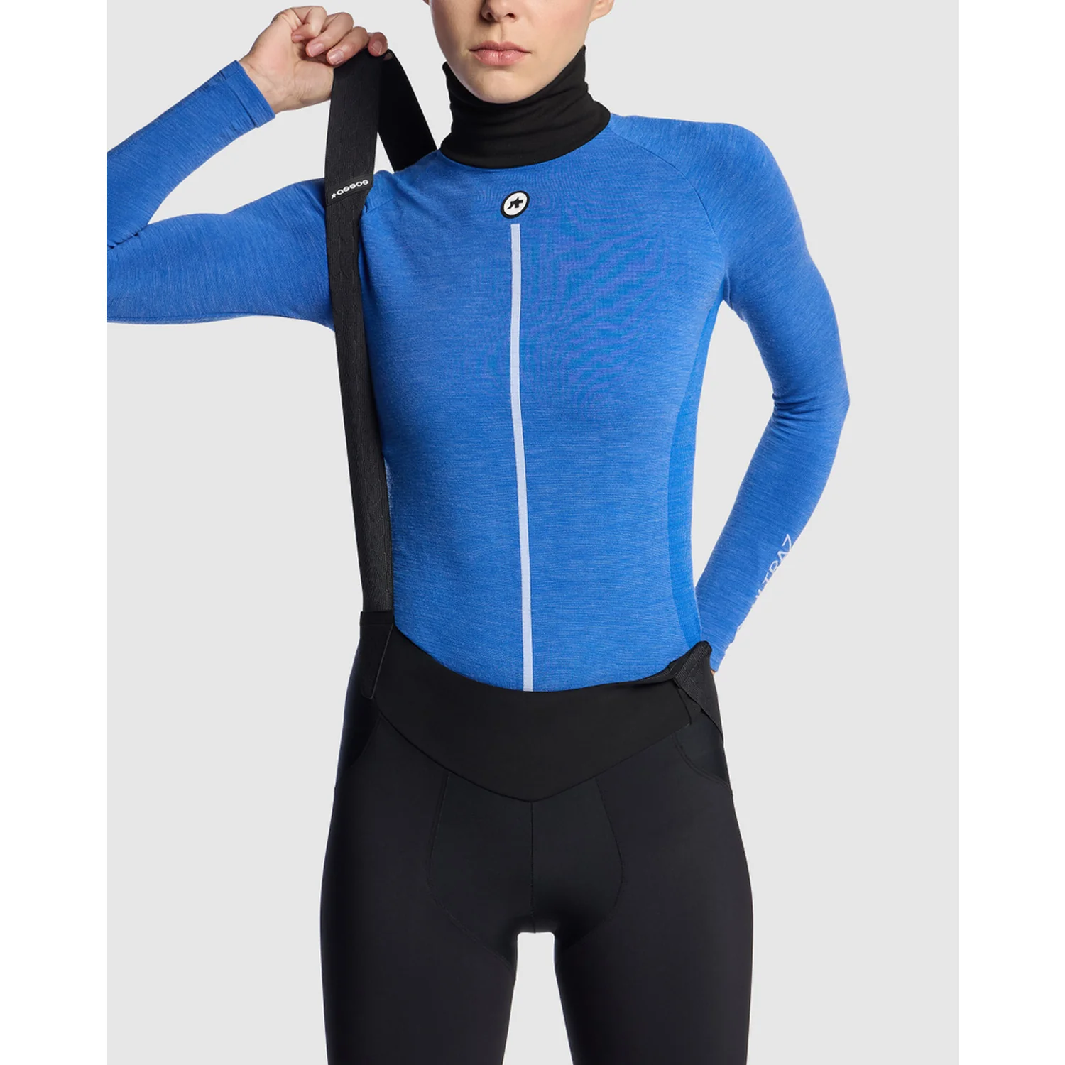ASSOS ULTRAZ WINTER SKIN P1 Bielizna z długim rękawem dla kobiet Calypso Blu - Image 9