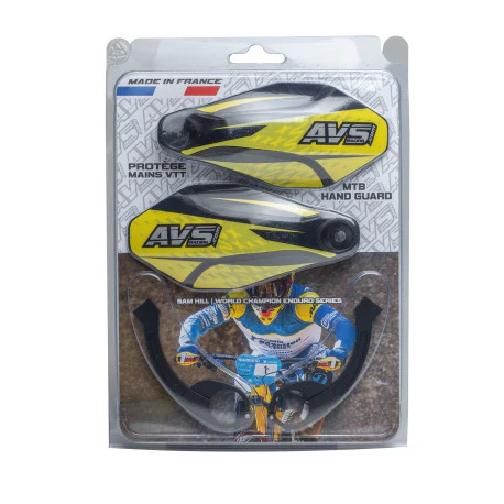 AVS KIT DECO Handguard Alu Tab Black/Yellow - Image 2