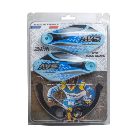 Handguard AVS KIT DECO Alu Leg Light Blue/Black - Image 2