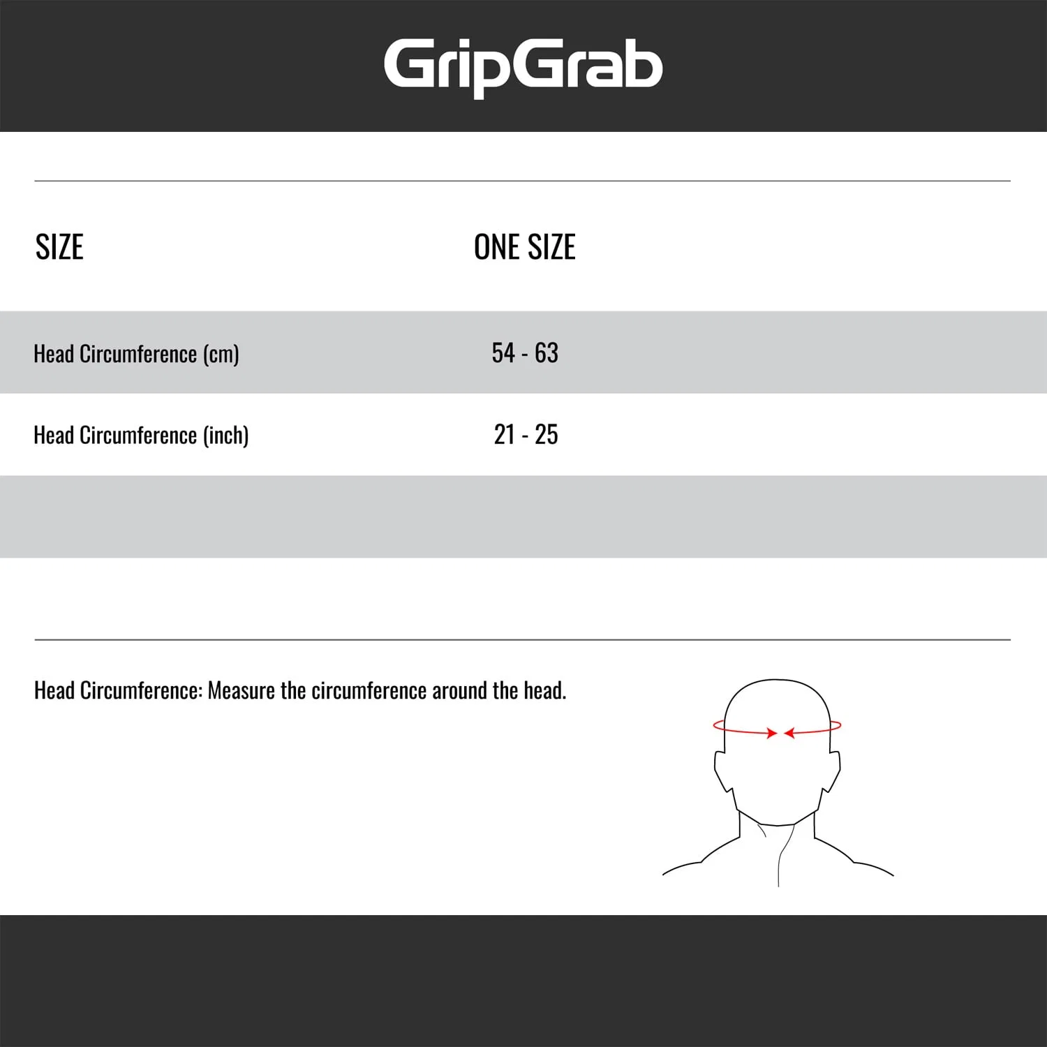 Bandana GRIPGRAB biała - Image 11