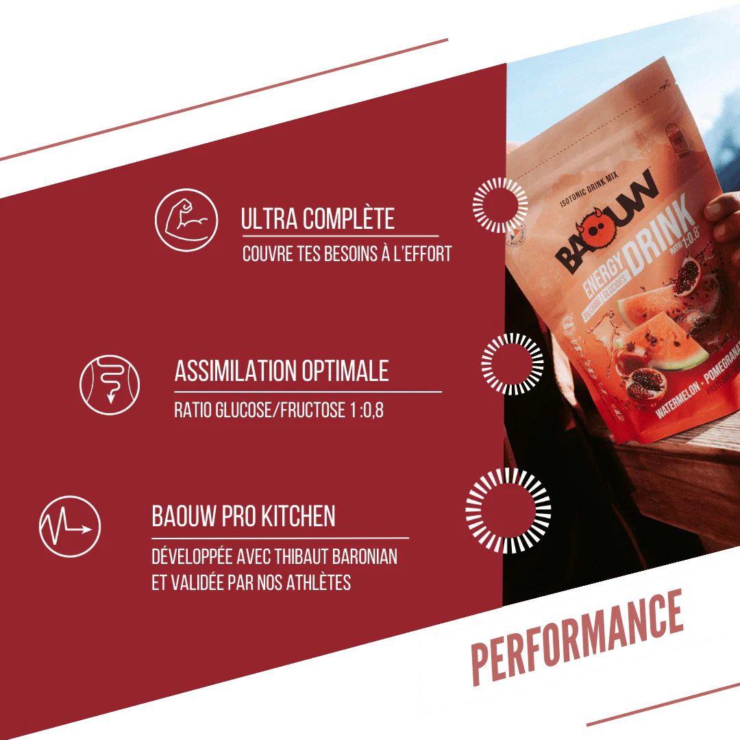 BAOUW ISOTONIC Energy Drink (45g) Arbuz/Granat - Image 3
