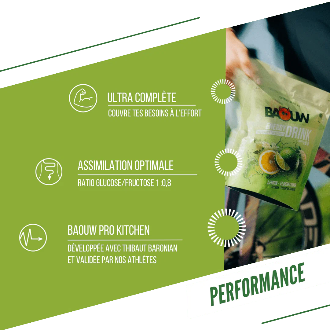 BAOUW ISOTONIC Energy Drink (585g) Limonka/Kwiat czarnego bzu - Image 4