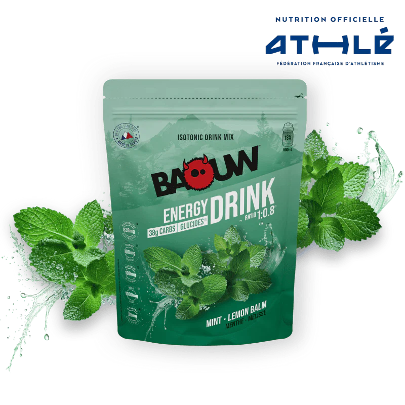 BAOUW ISOTONIC Energy Drink (585g) Mint/Melissa
