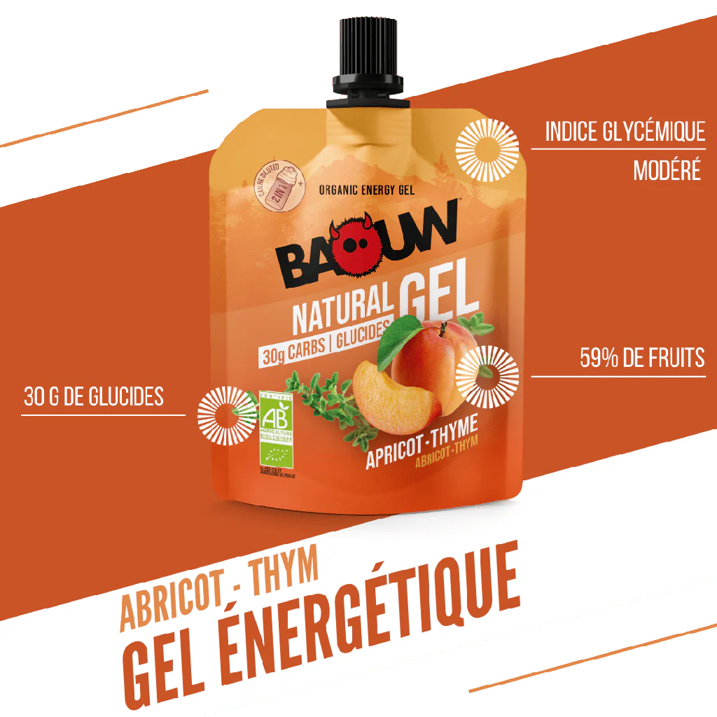 BAOUW Organiczny morelowo-tymiankowy żel energetyzujący (85g) - Image 8