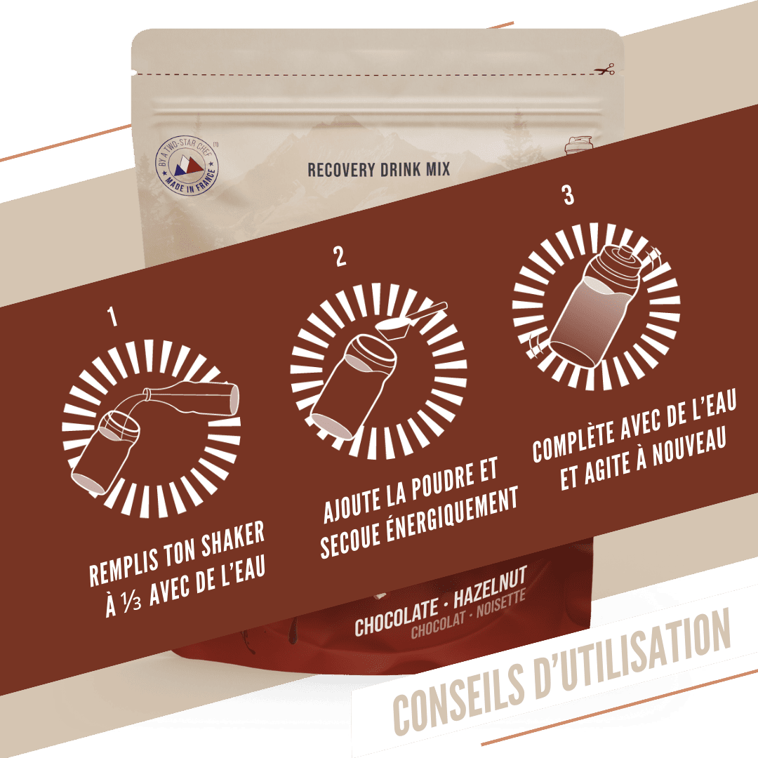 BAOUW RECOVERY Drink (500g) Czekolada z orzechami laskowymi - Image 7