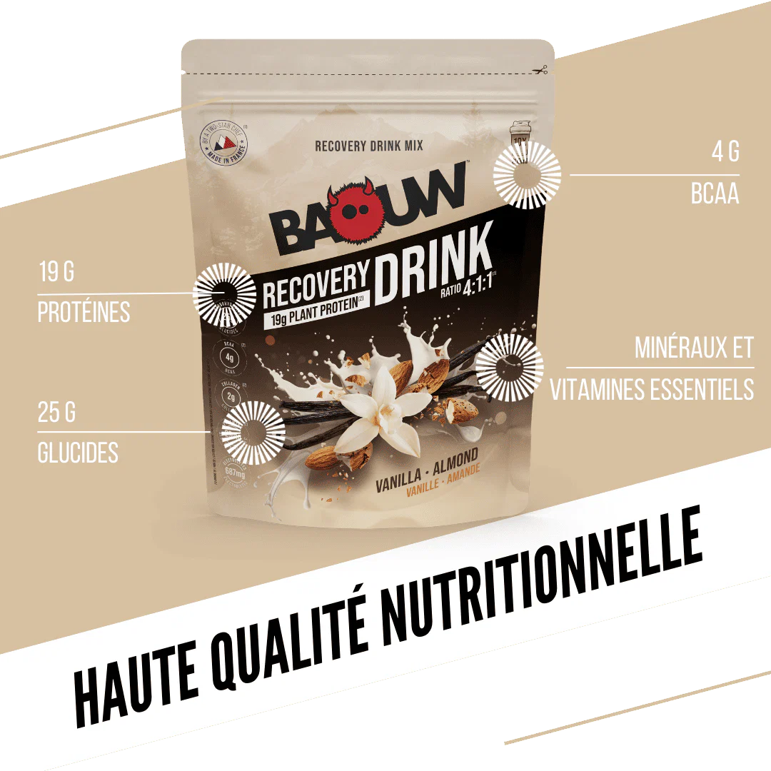 BAOUW RECOVERY Drink (500g) wanilia z migdałami - Image 4