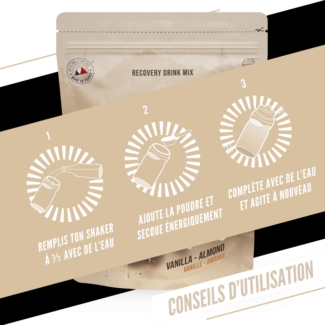 BAOUW RECOVERY Drink (500g) wanilia z migdałami - Image 6