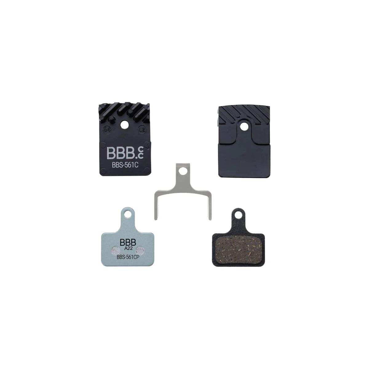 BBB Organiczne klocki hamulcowe z płetwami do Shimano R9270/R9170/R8170/R8700/R7070/GRX810