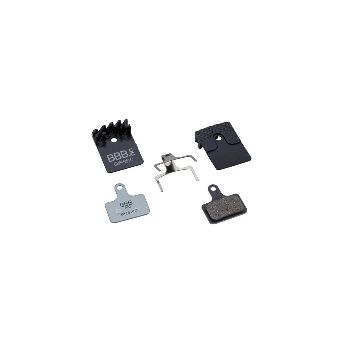 BBB Organiczne klocki hamulcowe z płetwami do Shimano R9270/R9170/R8170/R8700/R7070/GRX810 - Image 2