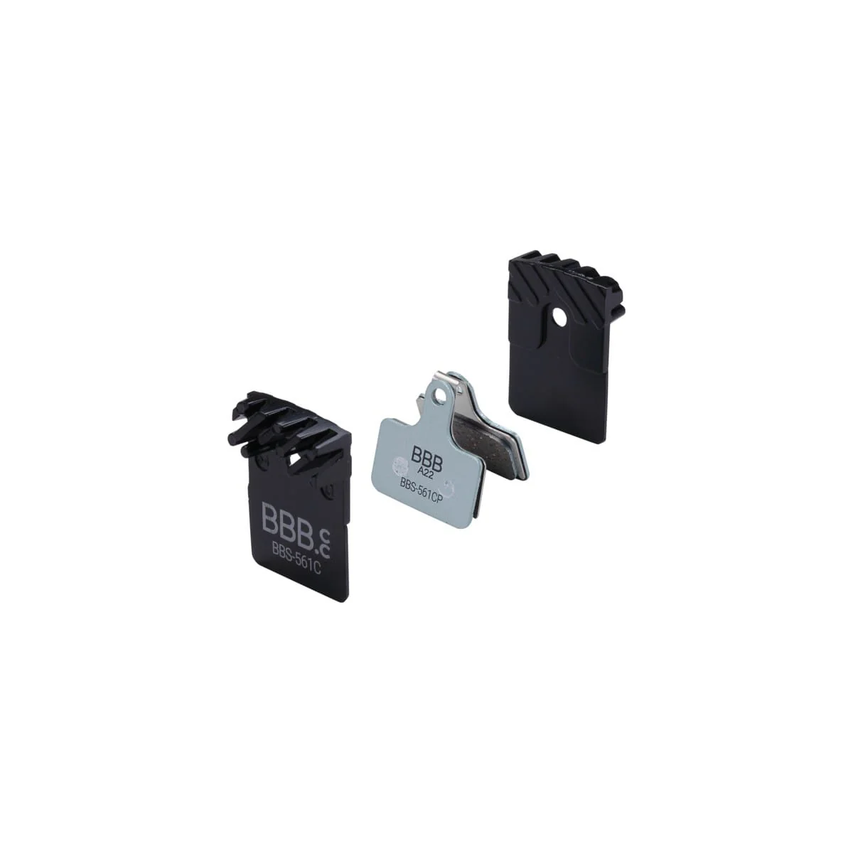 BBB Organiczne klocki hamulcowe z płetwami do Shimano R9270/R9170/R8170/R8700/R7070/GRX810 - Image 3