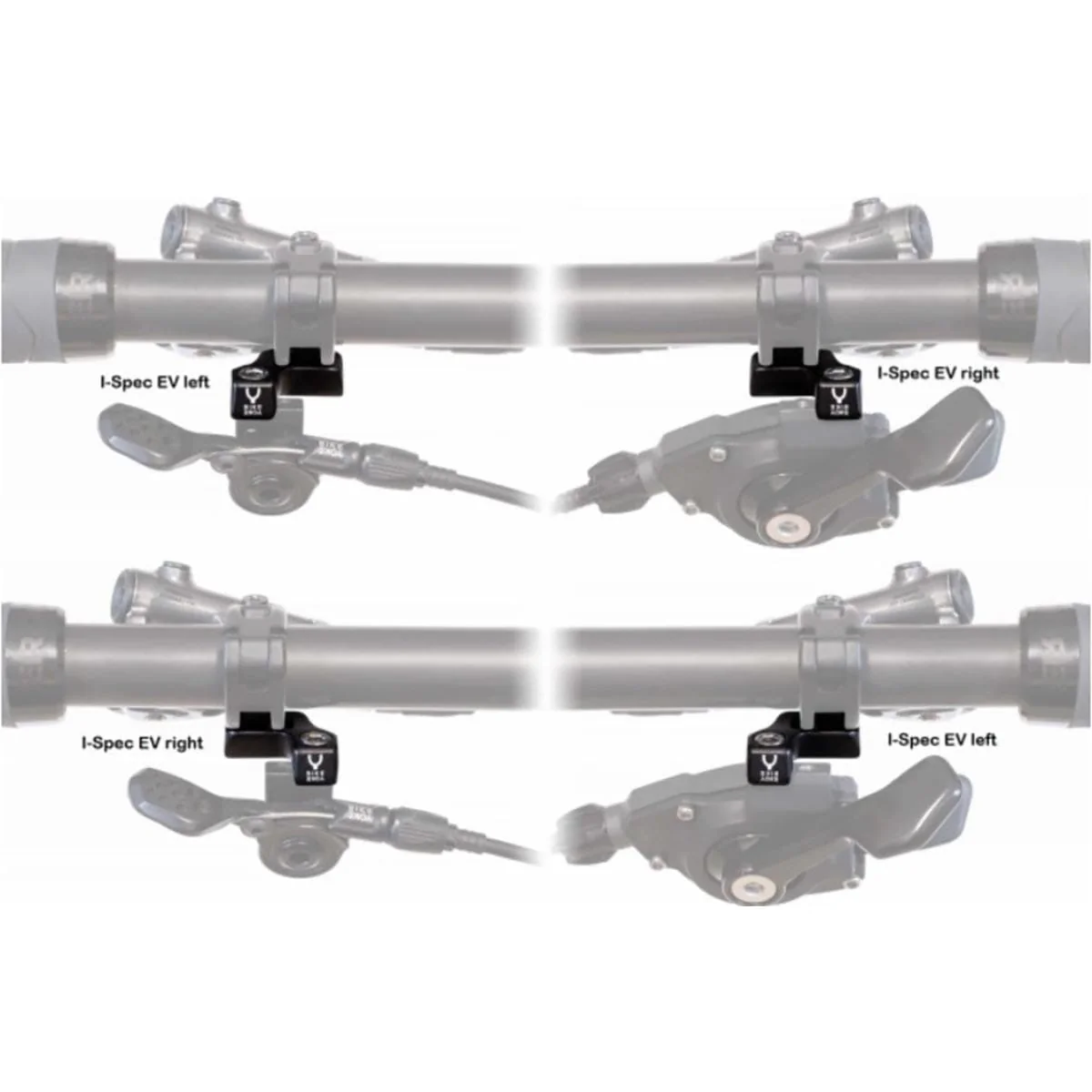 BIKE YOKE Triggy Shimano i-Spec EV Lewy adapter montażowy # BY-SPECEVL - Image 3