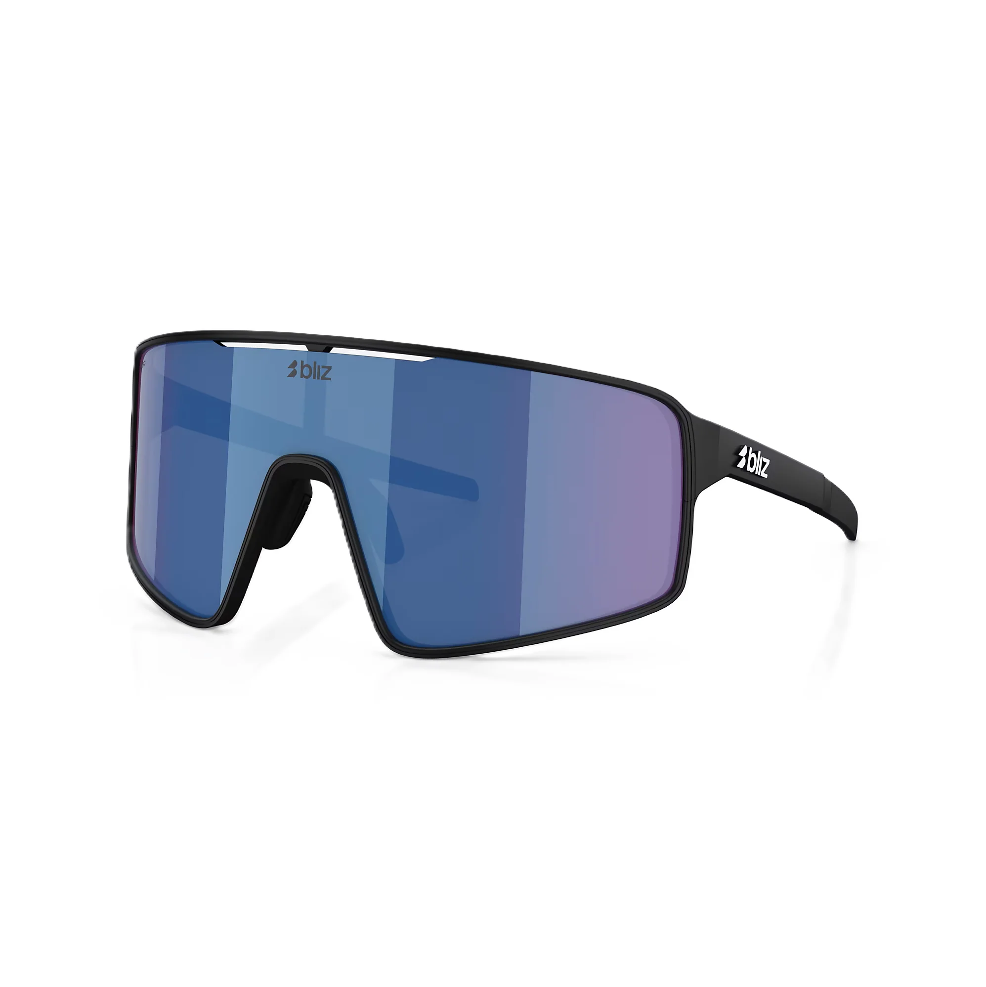 Gogle BLIZ P001 Matt Black Irdium Blue