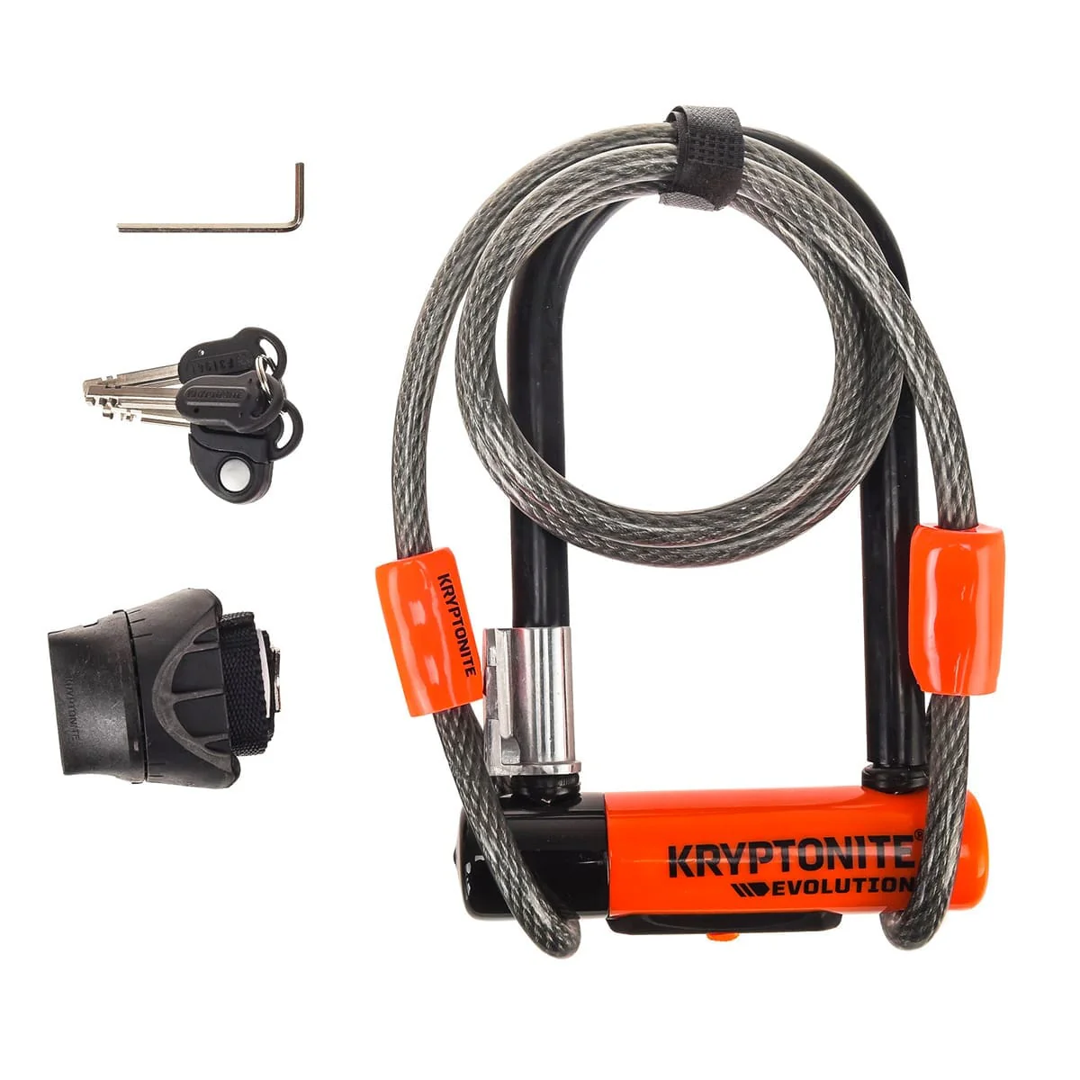 Blokada antykradzieżowa KRYPTONITE EVOLUTION MINI-7 U + linka FLEX - Image 8