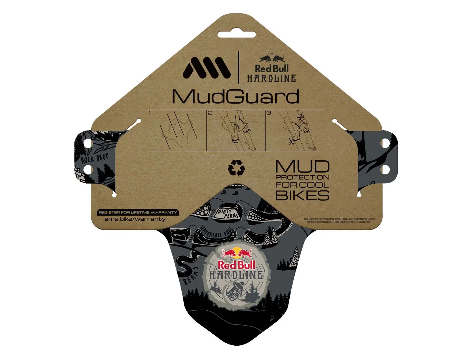Błotnik ALL MOUNTAIN STYLE Red Bull Hardline - Image 2