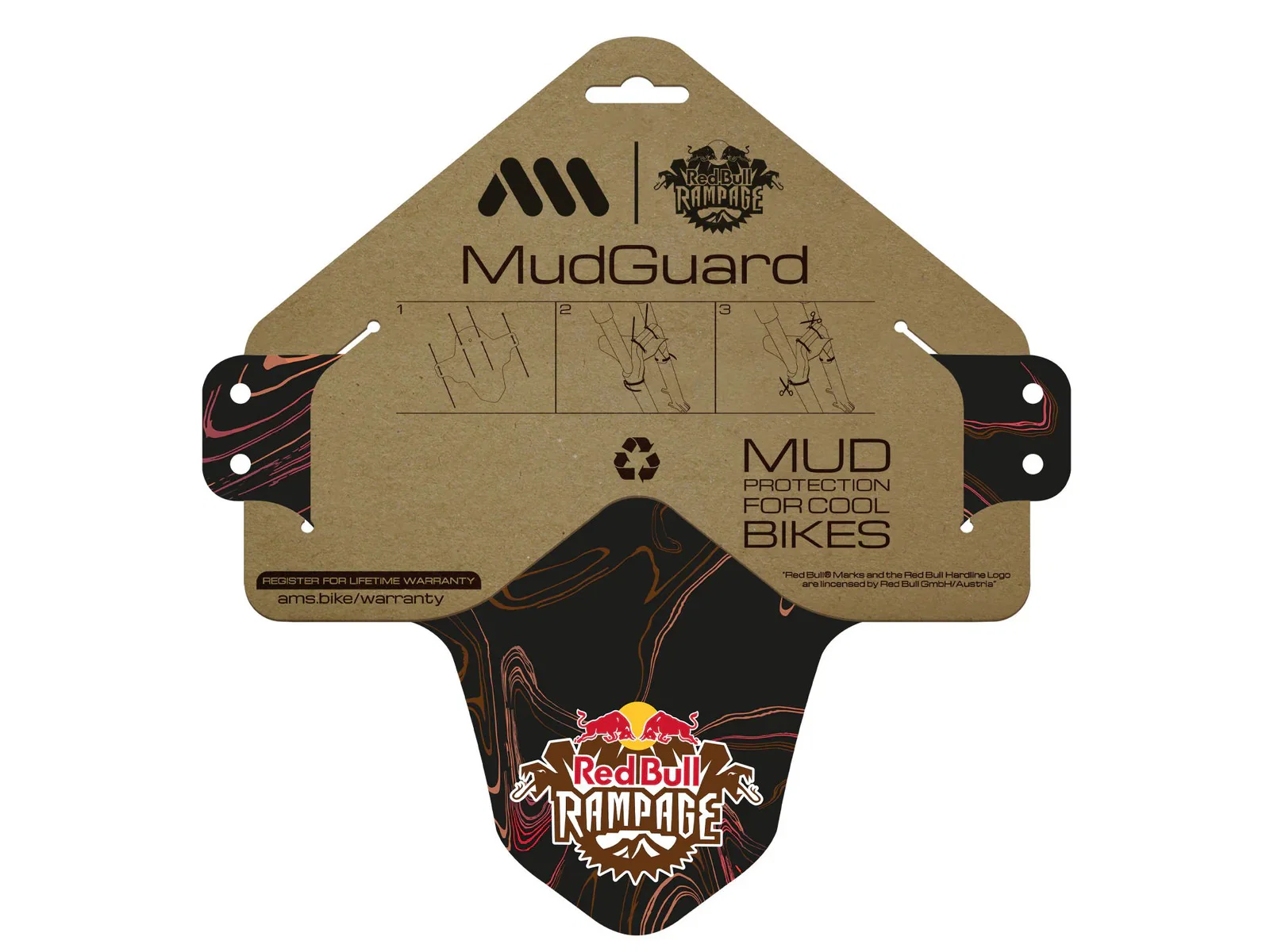 Błotnik ALL MOUNTAIN STYLE Red Bull Rampage Ridgeline Brown - Image 2