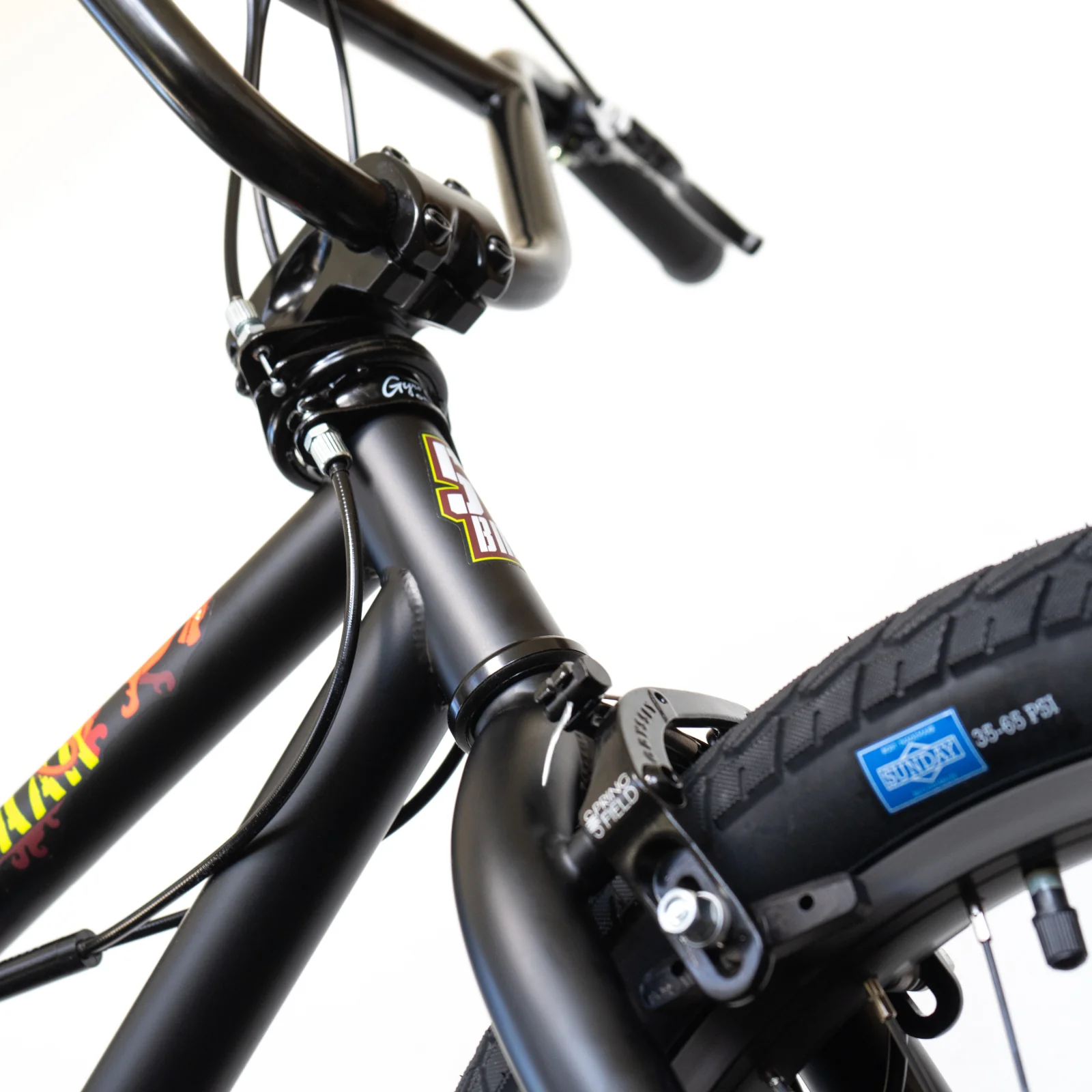 BMX SIBMX DRAAK 20" czarny matowy - Image 8