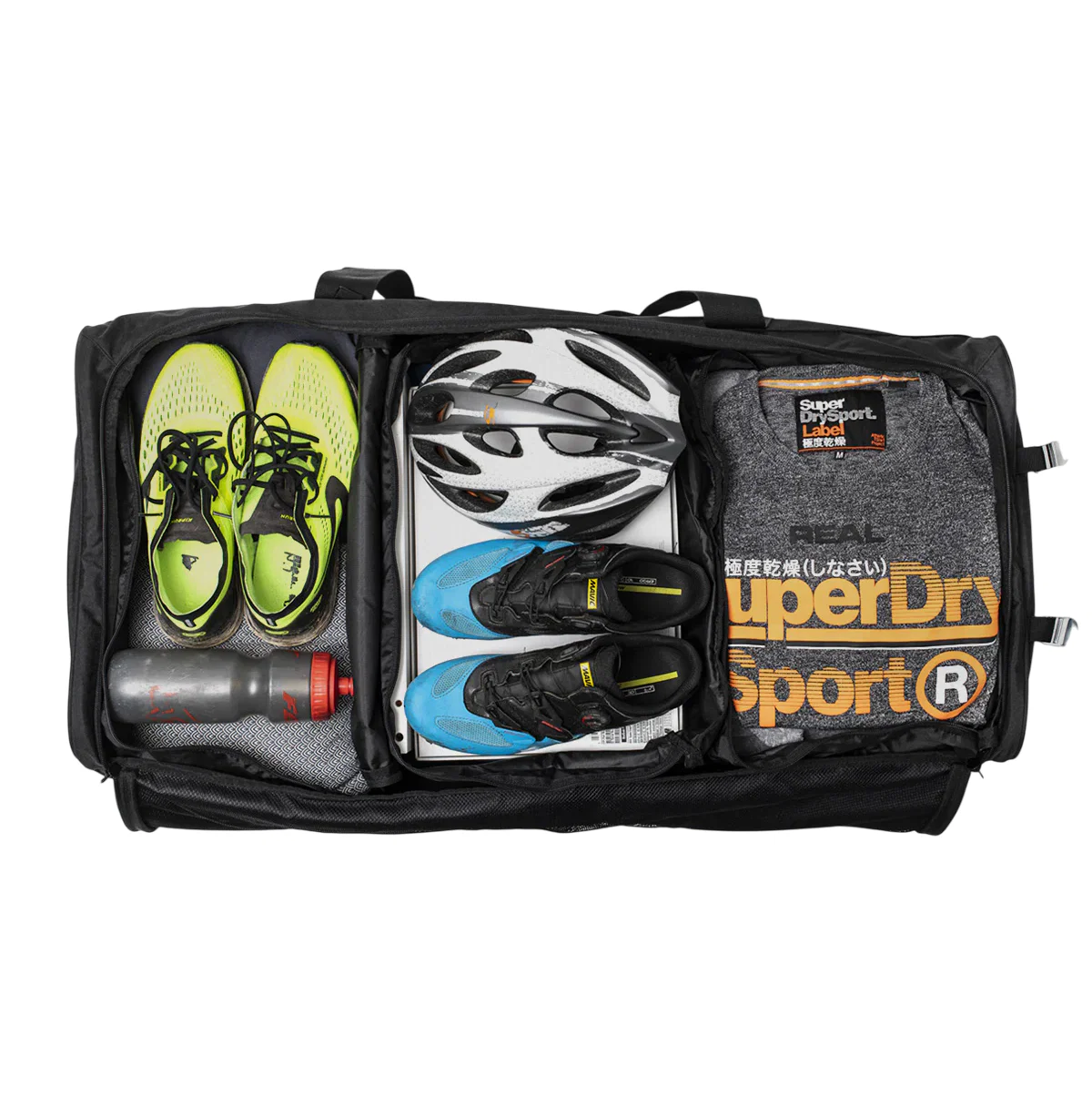 BUDS BIG BAG DUFFEL Torba podróżna na kółkach 170L czarna - Image 2