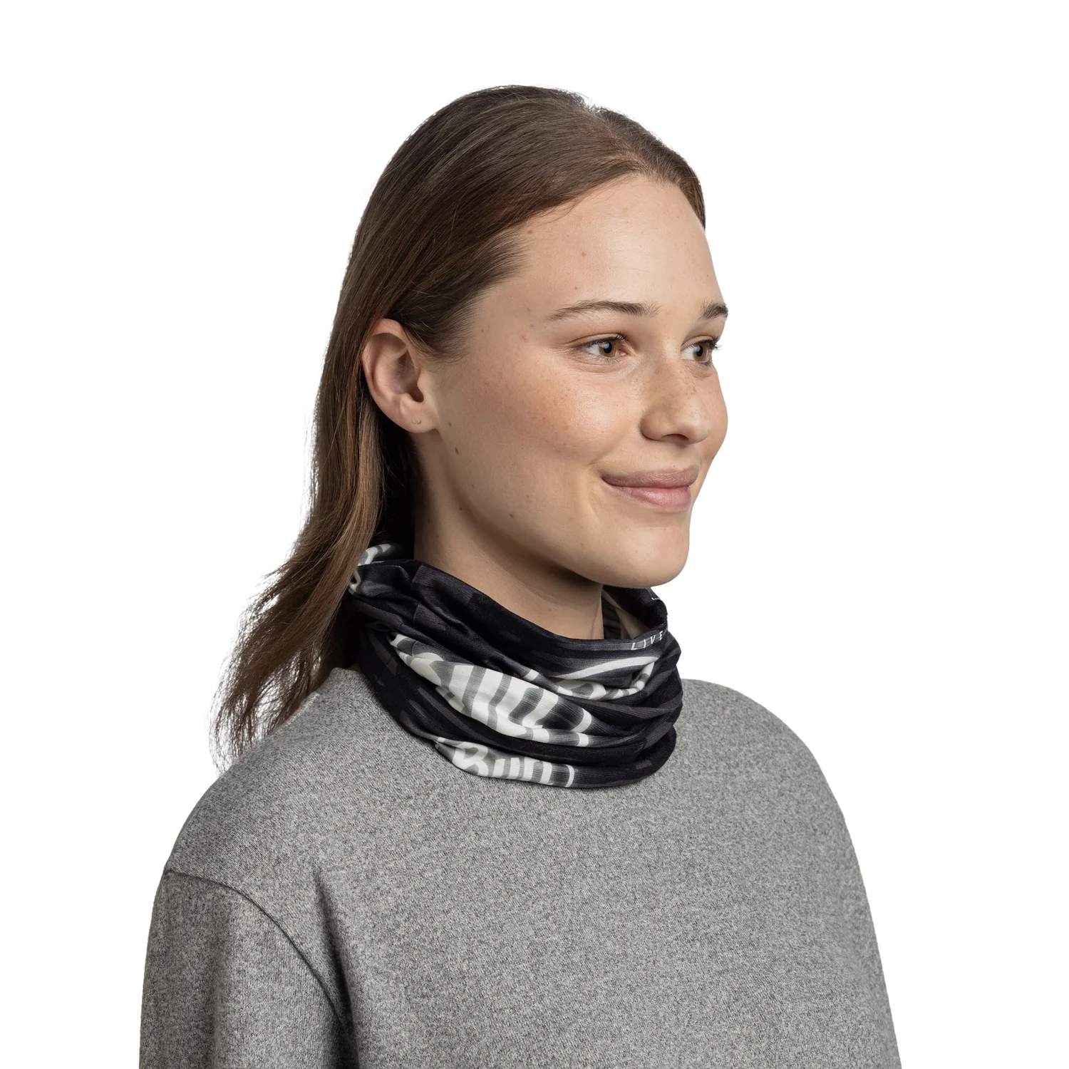 BUFF ORIGINAL ECOSTRETCH Choker Nedre czarny - Image 4