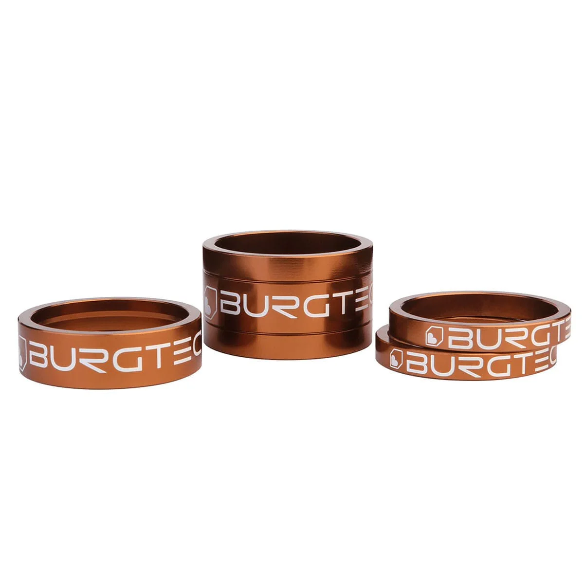 BURGTEC 1"1/8 Bronze Headset Spacer Kit