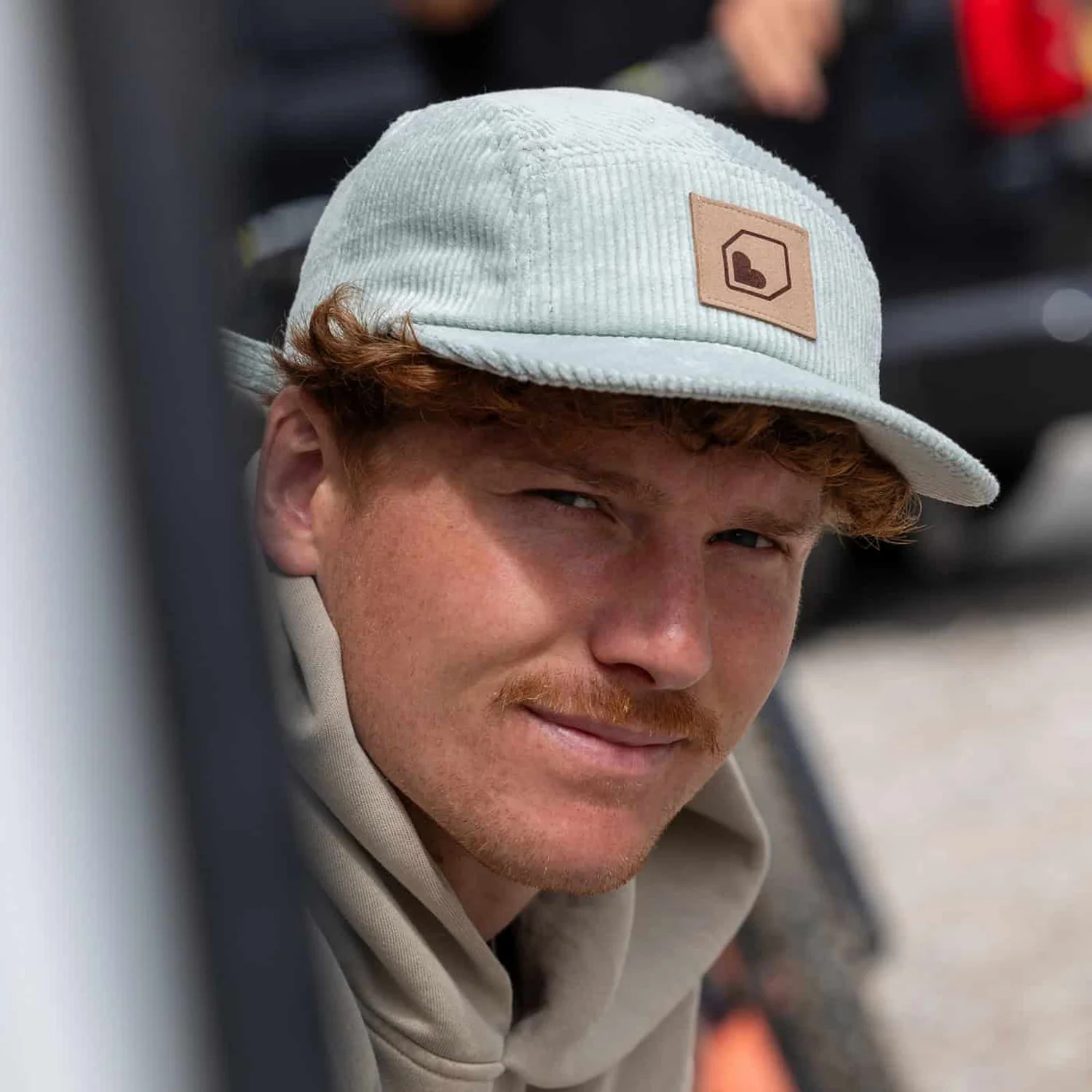 BURGTEC CORDUROY FIVE PANEL Cap Mint - Image 2