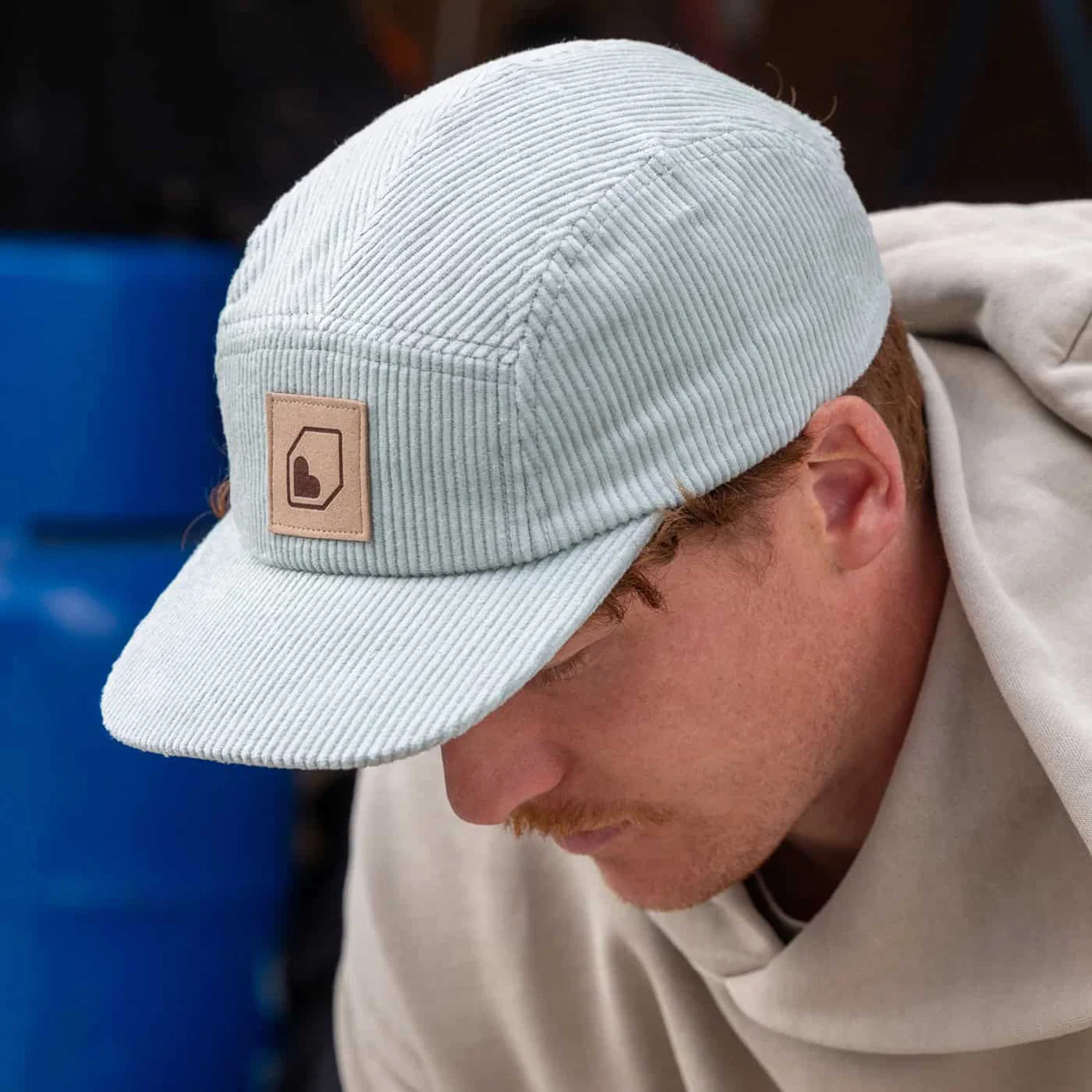BURGTEC CORDUROY FIVE PANEL Cap Mint - Image 3