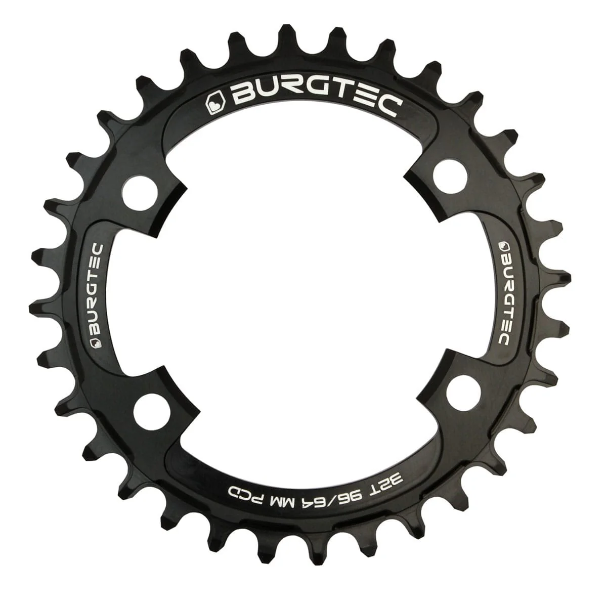 BURGTEC THICK THIN 9/10/11/12V Narrow Wide 4 Hole 64/96mm Black Mono Deck - Image 3