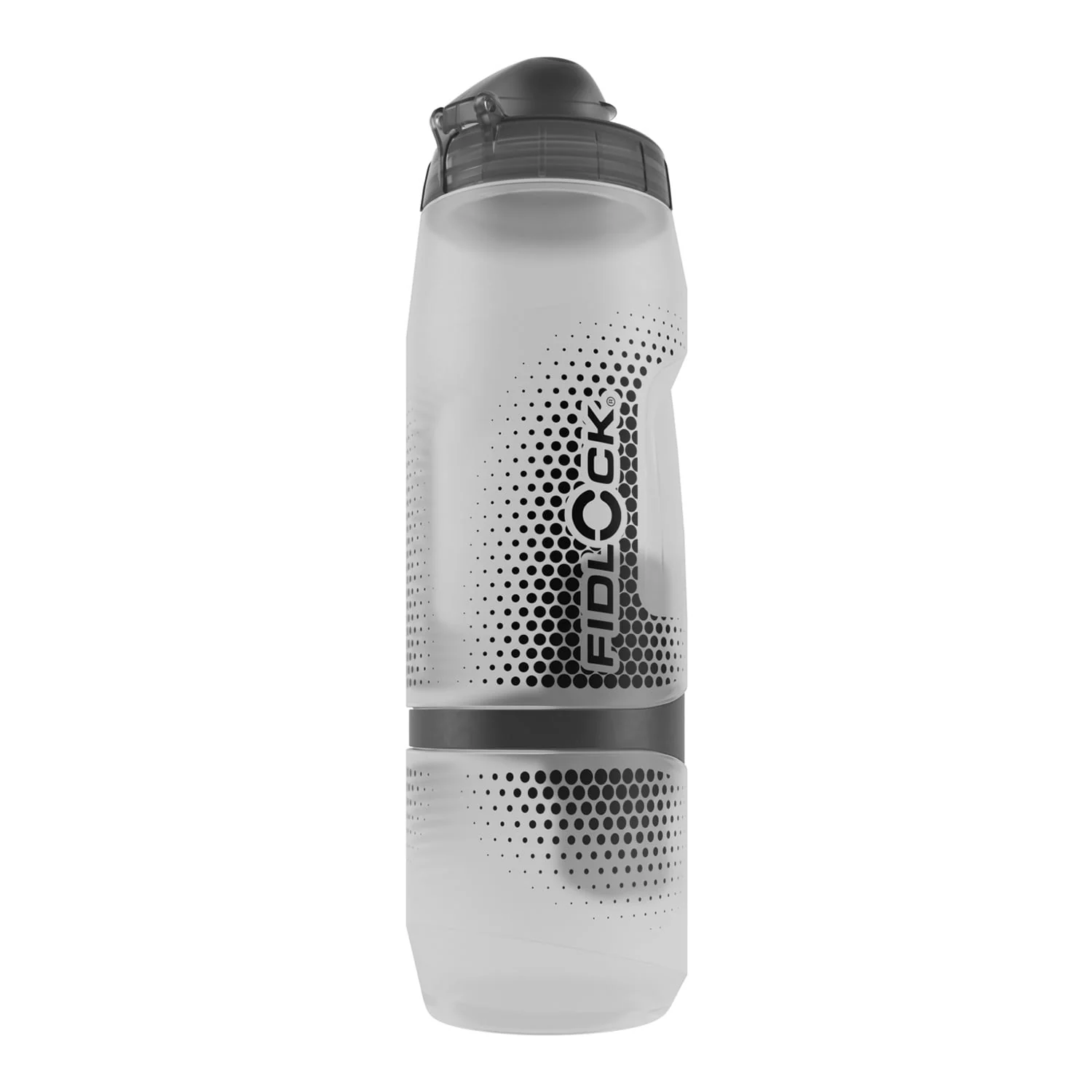 Butelka FIDLOCK TWIST z paskiem magnetycznym (800 ml) przezroczysta