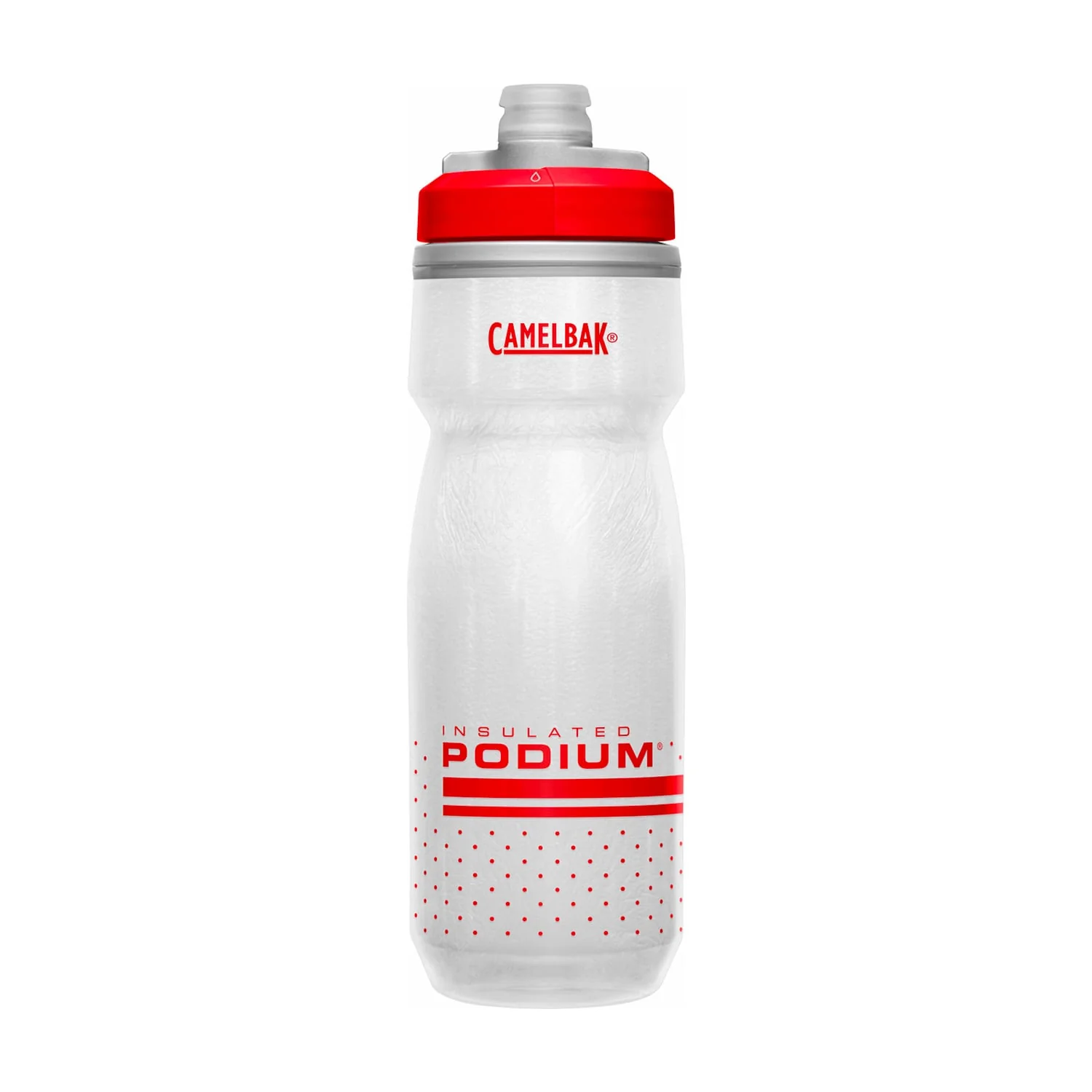 Butelka termiczna CAMELBAK PODIUM CHILL biały/czerwony