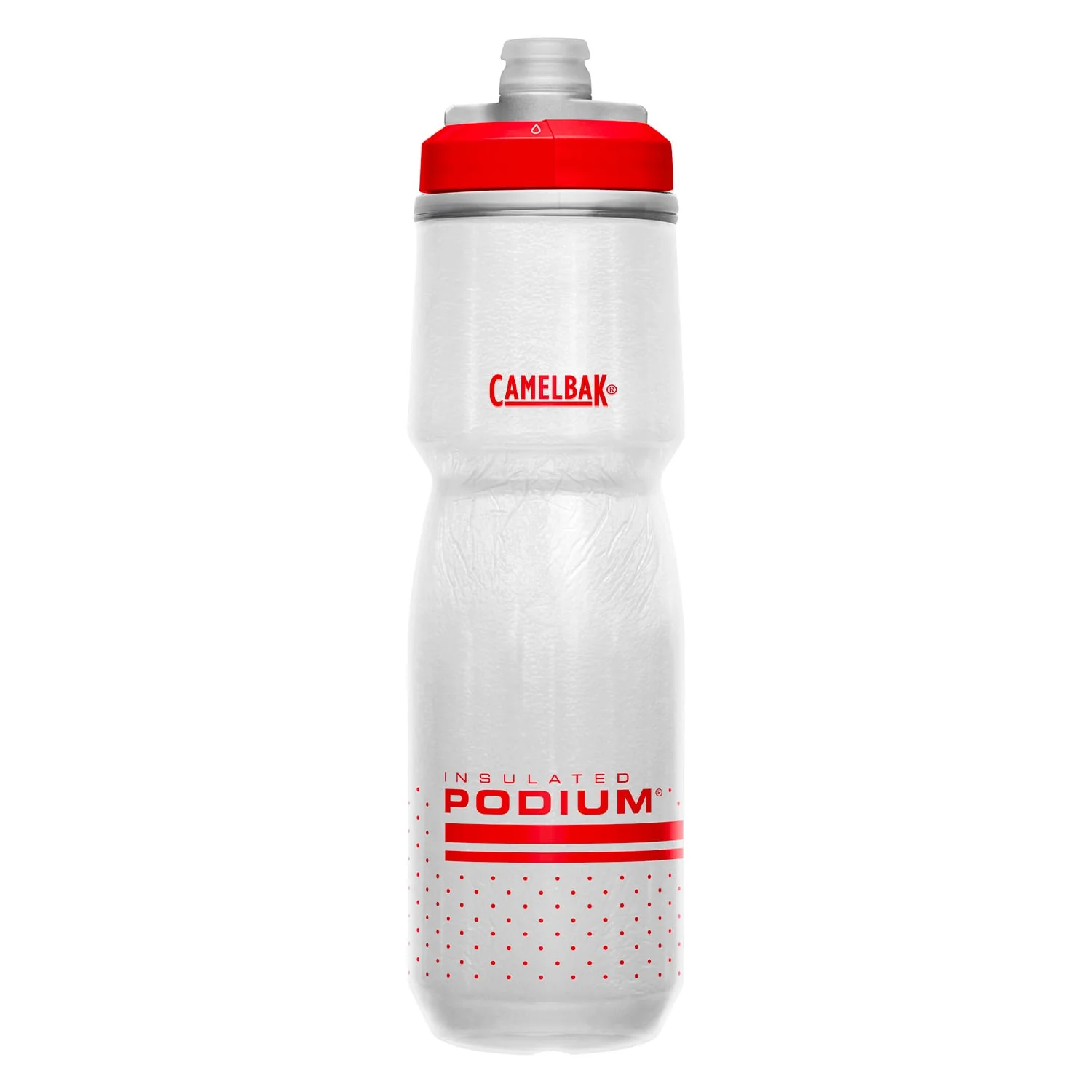 Butelka termiczna CAMELBAK PODIUM CHILL biały/czerwony - Image 2
