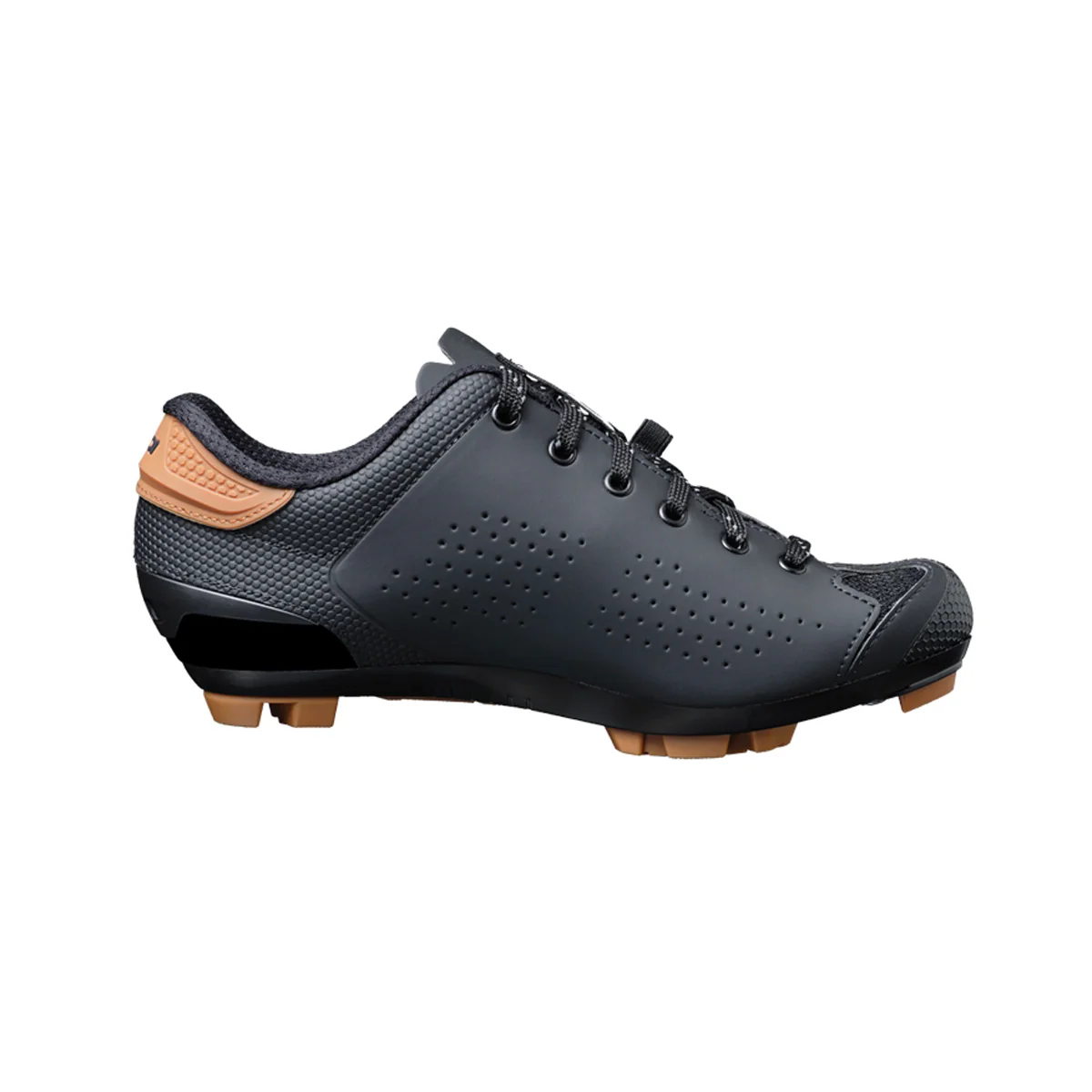 SIDI DUST SHOELACE Gravel Shoes Black - Image 2