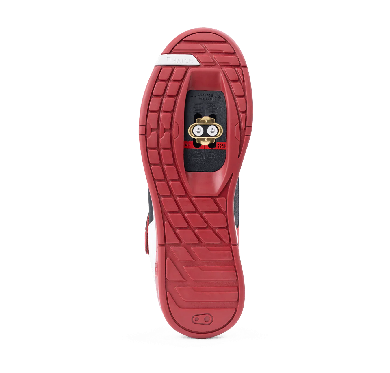 CRANKBROTHERS MALLET SPEED LACE CLIP CLASSICS EDITION Buty MTB czarny/czerwony - Image 2