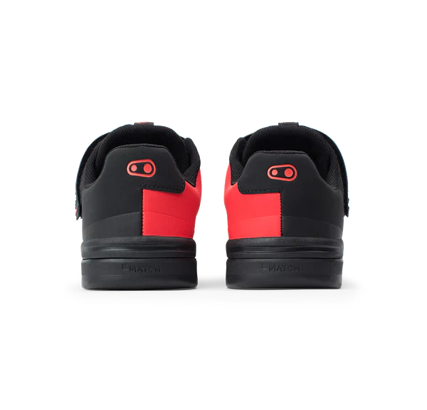 Buty MTB CRANKBROTHERS STAMP SPEED LACE FLAT szary/czerwony - Image 5