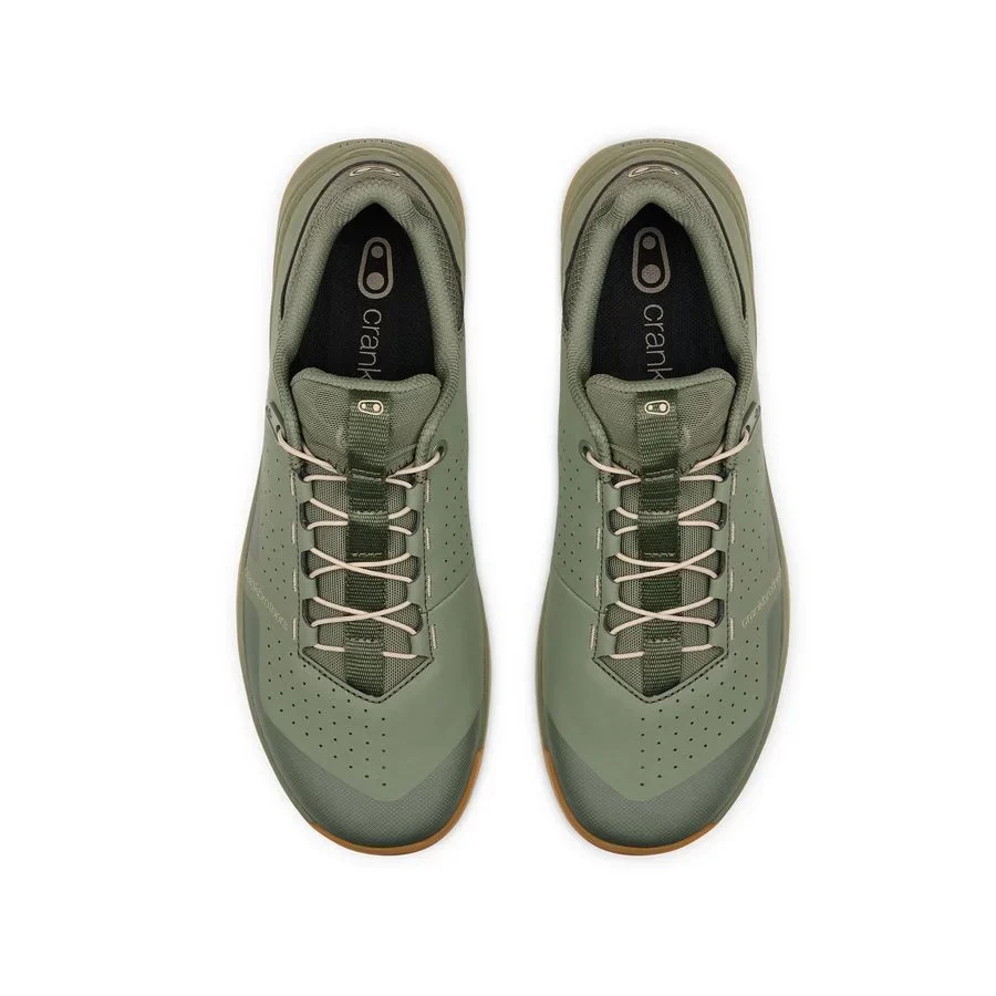 Buty MTB CRANKBROTHERS STAMP TRAIL SPEED LACE Green/Sand/Gum - Image 3