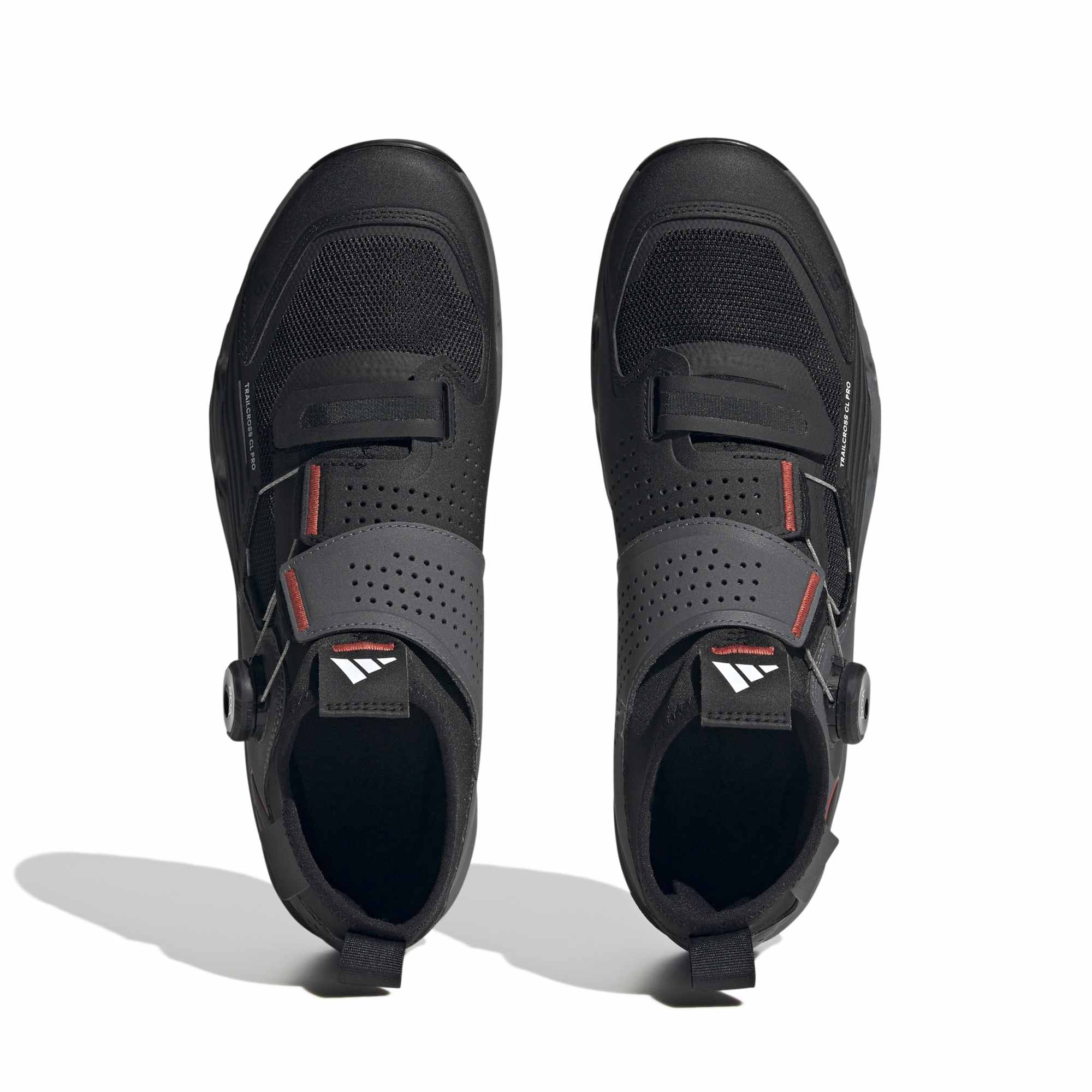 ADIDAS FIVE TEN TRAILCROSS PRO CLIP-IN Buty MTB szary/czarny/czerwony - Image 3