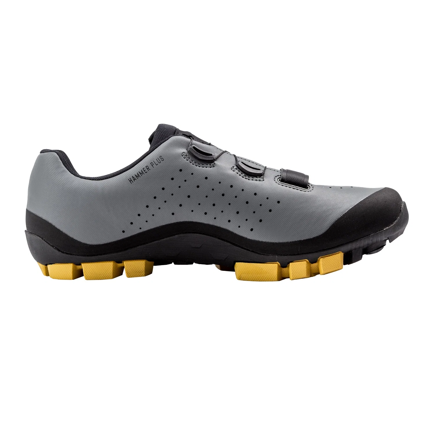 Buty NORTHWAVE HAMMER PLUS XC/Gravel MTB szary/żółty - Image 3