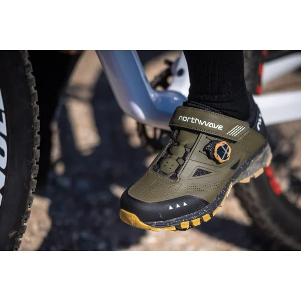 Buty MTB NORTHWAVE SPIDER PLUS 3 Zielony - Image 4