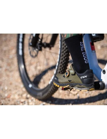 Buty MTB NORTHWAVE SPIDER PLUS 3 Zielony - Image 5