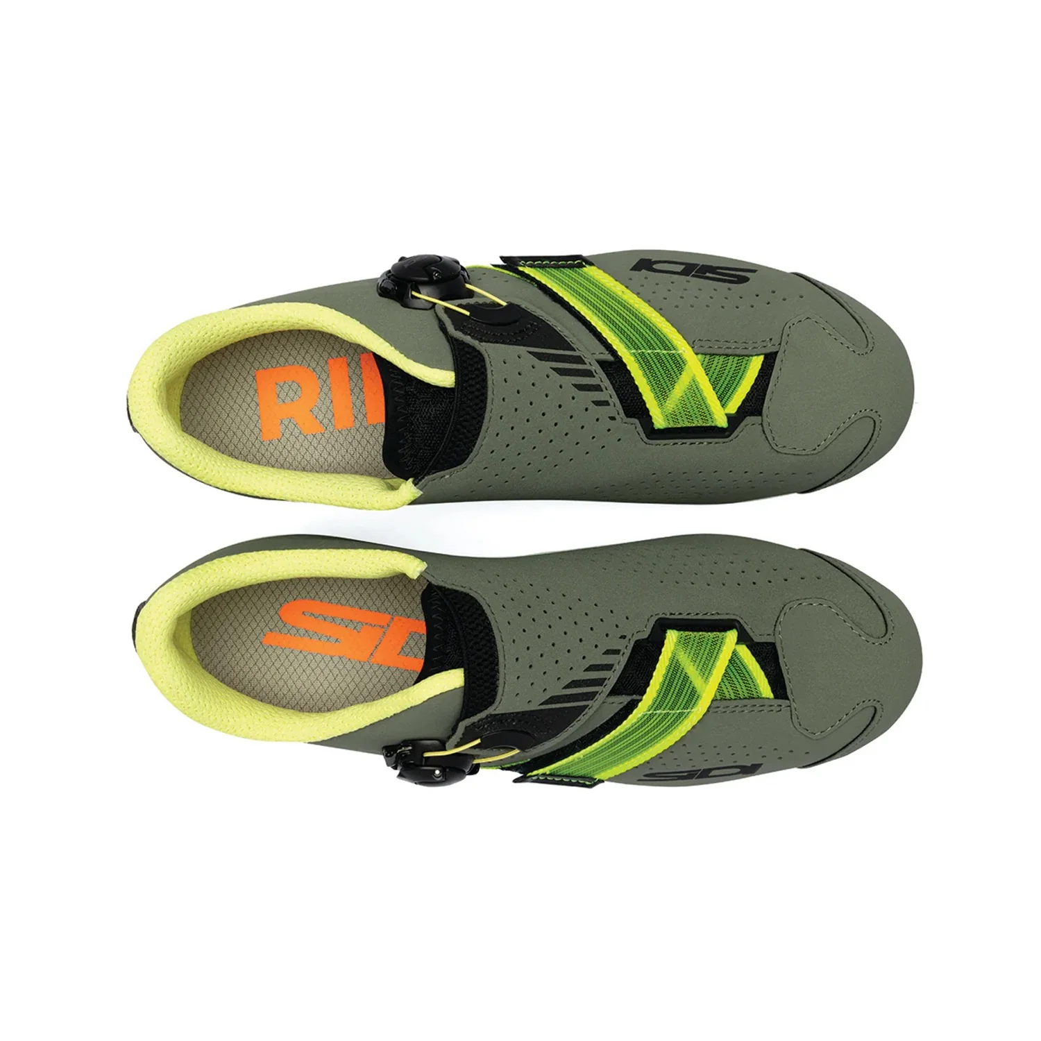 Buty MTB SIDI AERTIS Military Green/Yellow - Image 4