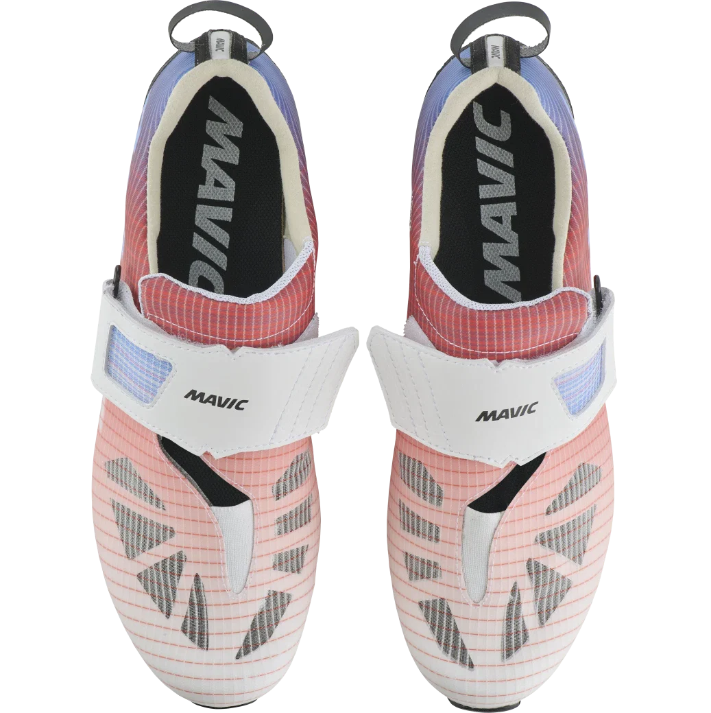 Buty szosowe MAVIC COSMIC SLR TRIATHLON niebieski/pomarańczowy - Image 3