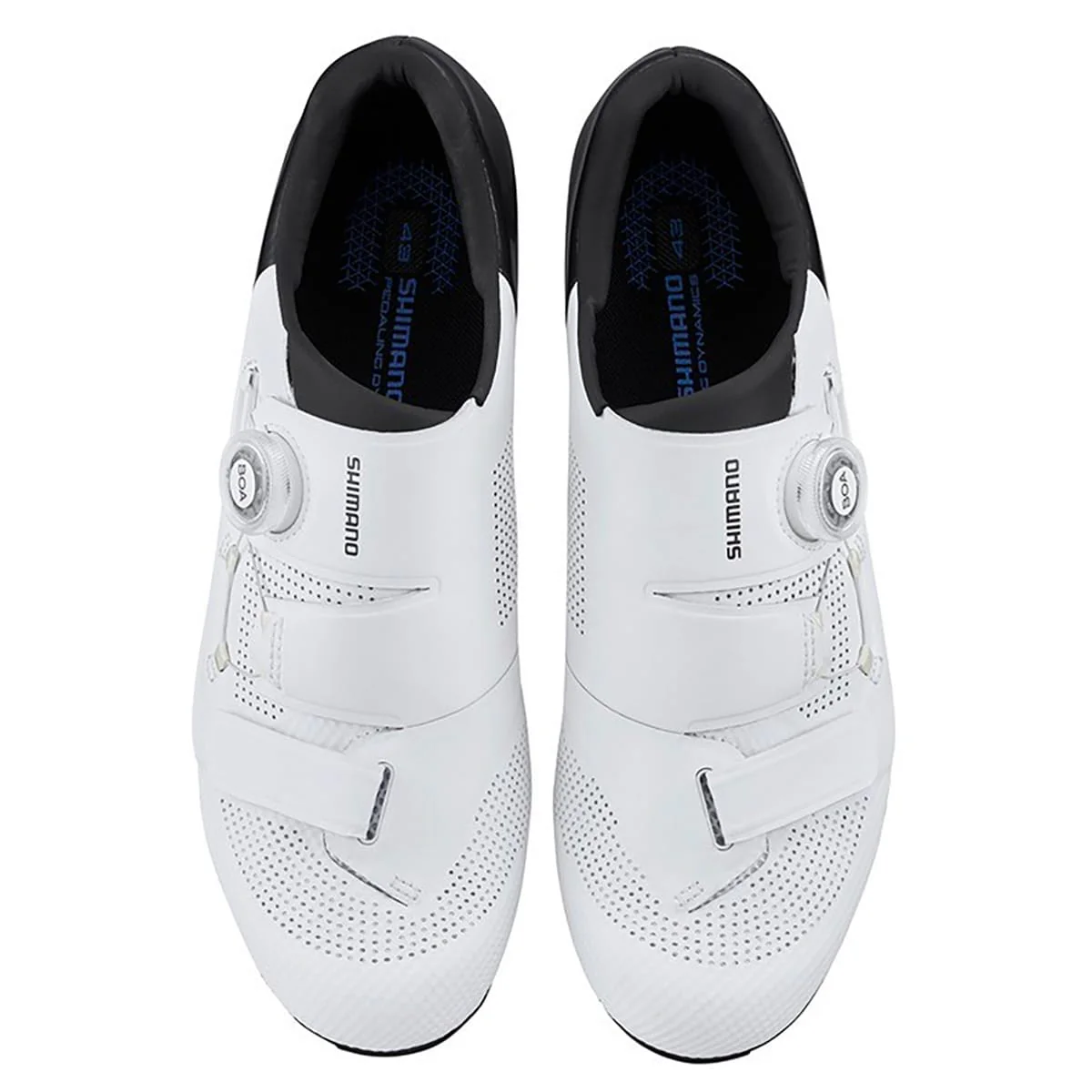 Buty szosowe SHIMANO RC502 biały/czarny - Image 3