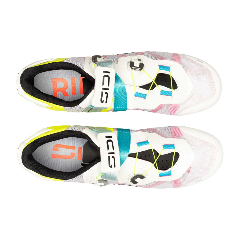 Buty szosowe SIDI WIRE 3 biały/żółty - Image 4