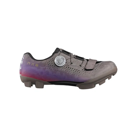 SHIMANO RX600 damskie buty XC/Gravel MTB szary/fioletowy