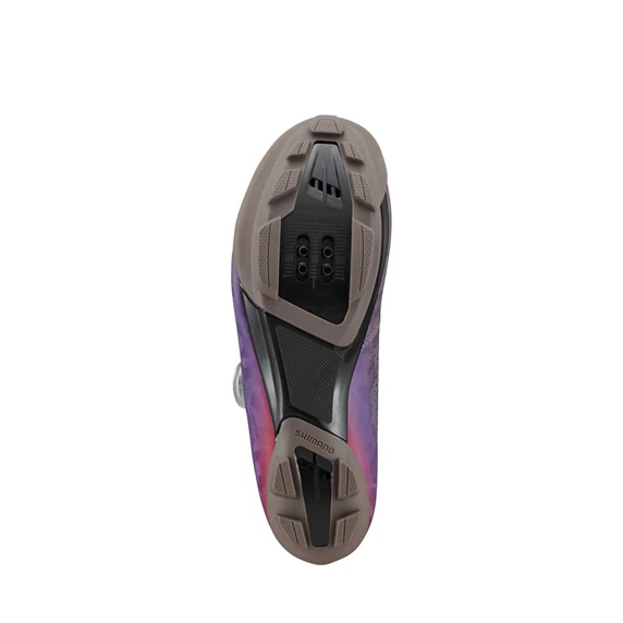 SHIMANO RX600 damskie buty XC/Gravel MTB szary/fioletowy - Image 2