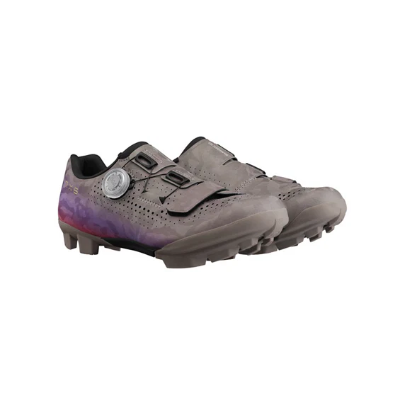 SHIMANO RX600 damskie buty XC/Gravel MTB szary/fioletowy - Image 4